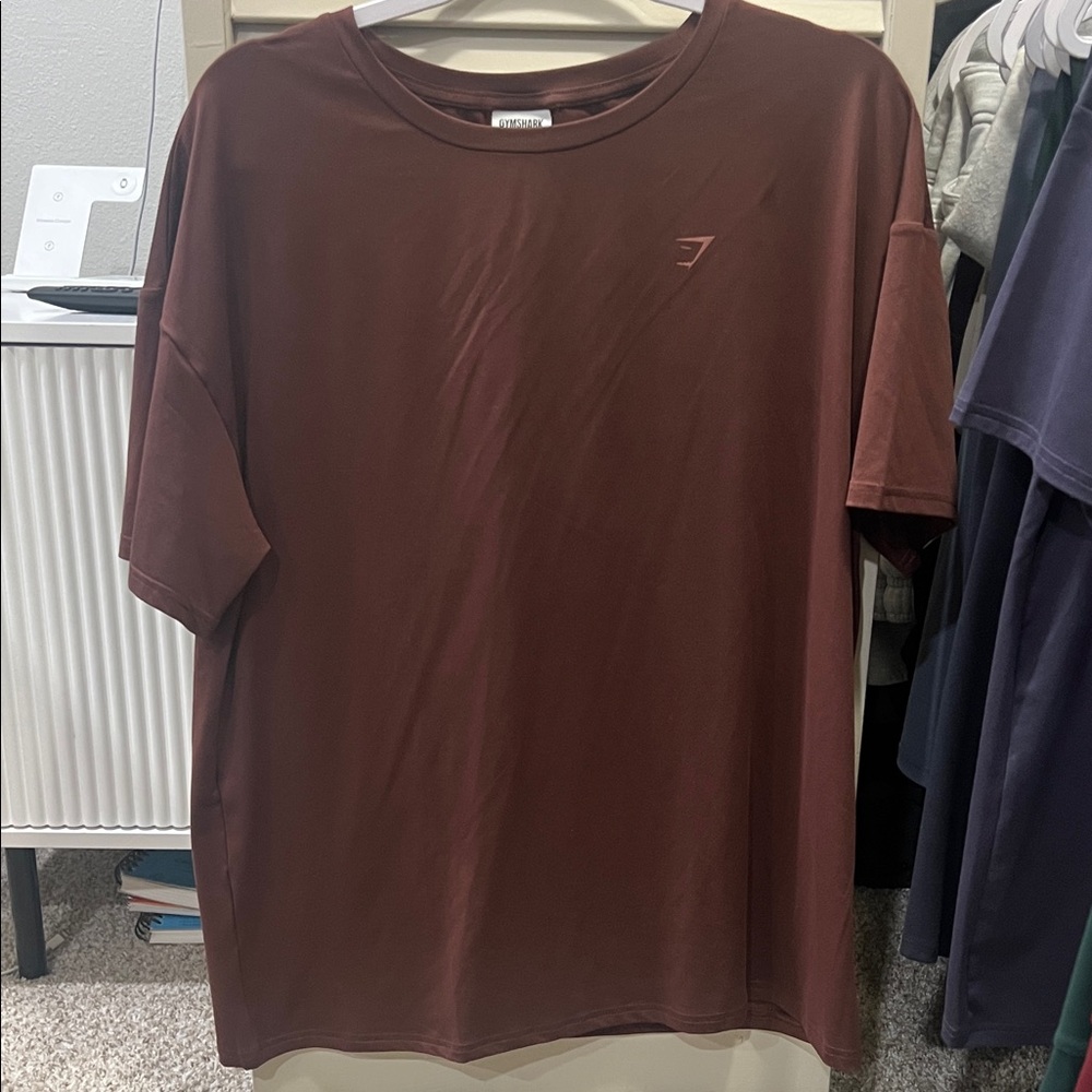 Gymshark X Whitney Simmons Rekindle Brown Oversized Tee
